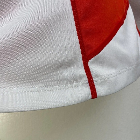 Prois Artemis Archery Shirt Small Womens Orange White Short Sleeve Pockets *Flaw - Picture 15 of 16